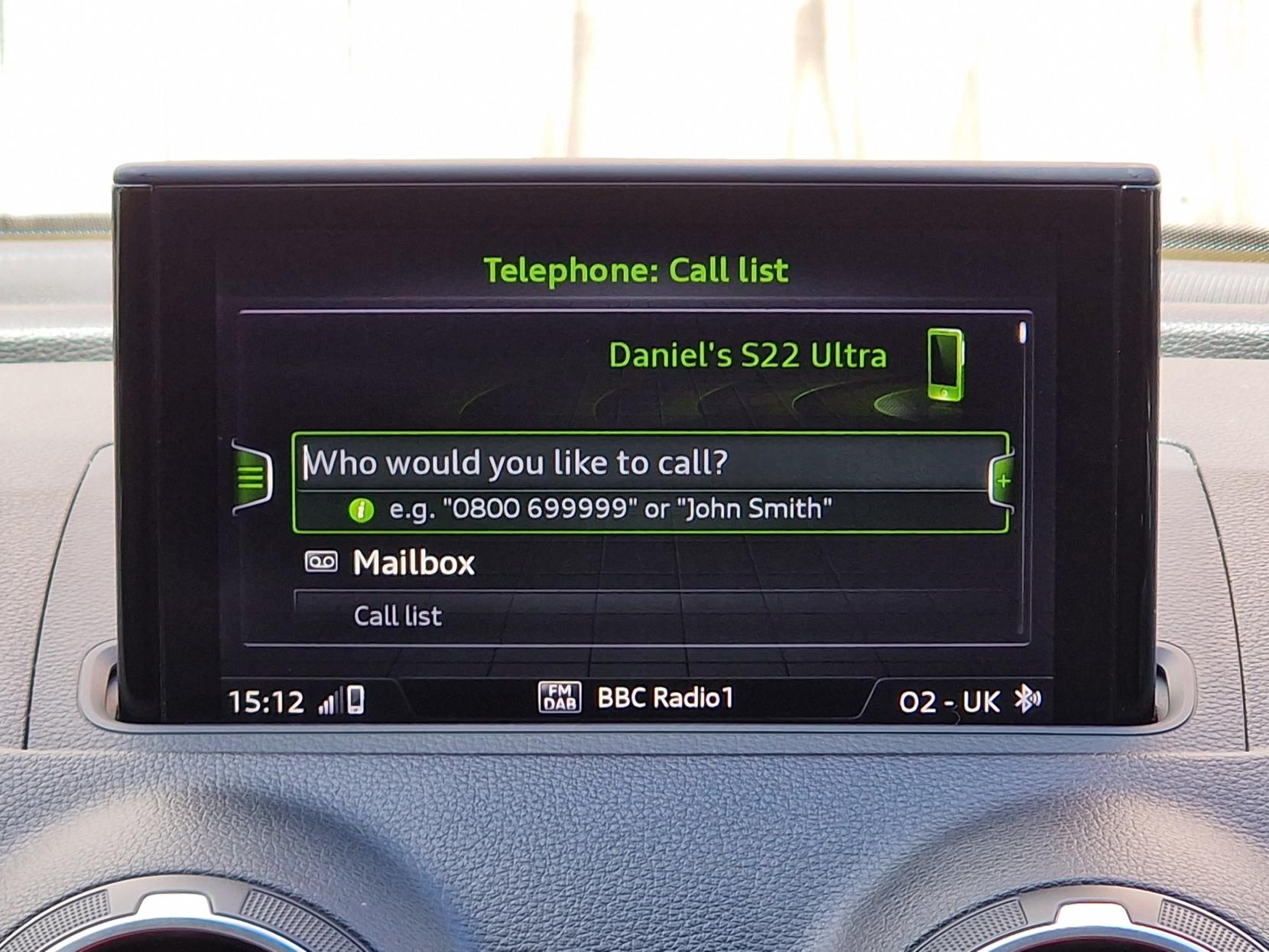 Audi A3 1.6 TDI SE Sportback 5dr Diesel S Tronic Euro 6 (s/s) (110 ps)