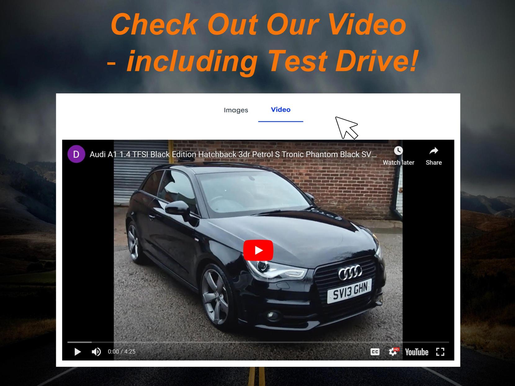 Audi A1 1.4 TFSI Black Edition Hatchback 3dr Petrol S Tronic Euro 5 (185 ps)