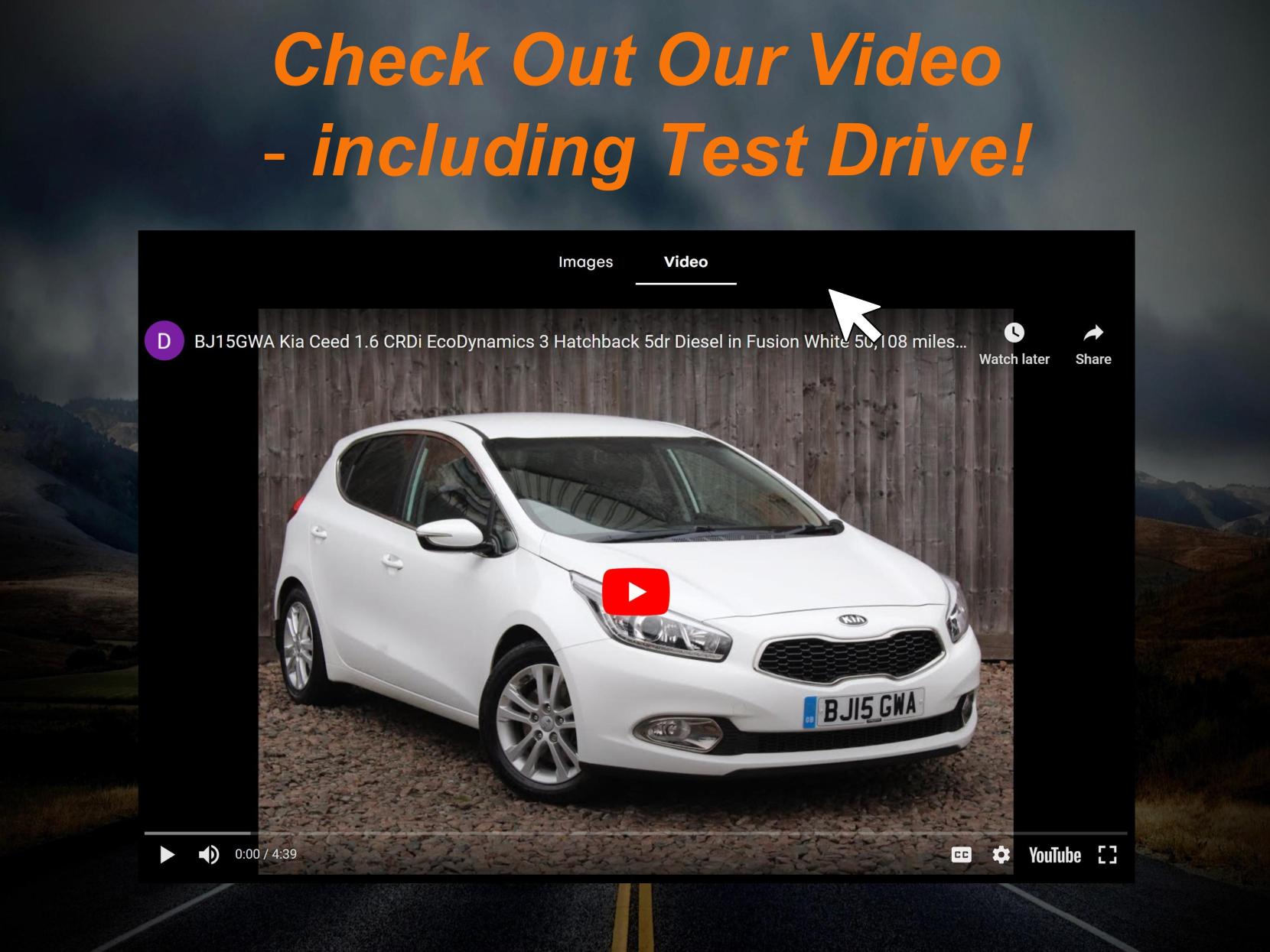 Kia Ceed 1.6 CRDi EcoDynamics 3 Hatchback 5dr Diesel Manual Euro 5 (s/s) (126 bhp)