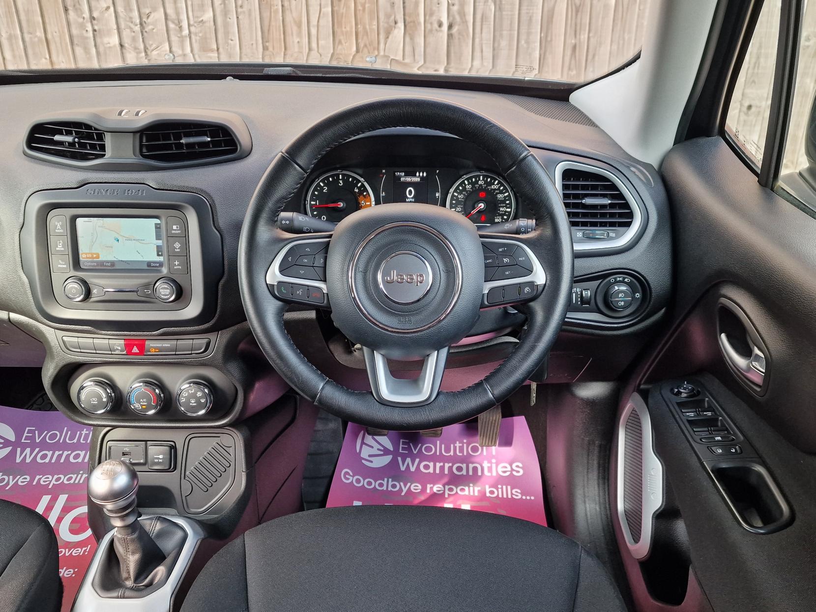 Jeep Renegade 1.6 MultiJetII Longitude SUV 5dr Diesel Manual Euro 6 (s/s) (120 ps)