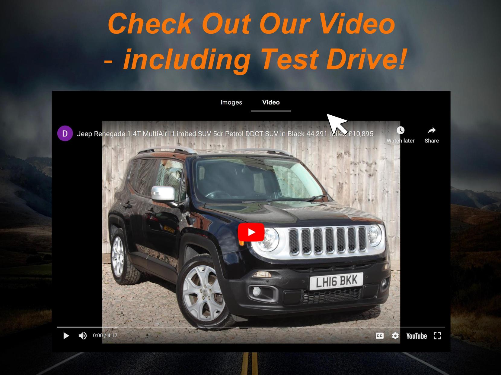 Jeep Renegade 1.4T MultiAirII Limited SUV 5dr Petrol DDCT Euro 6 (s/s) (140 ps)