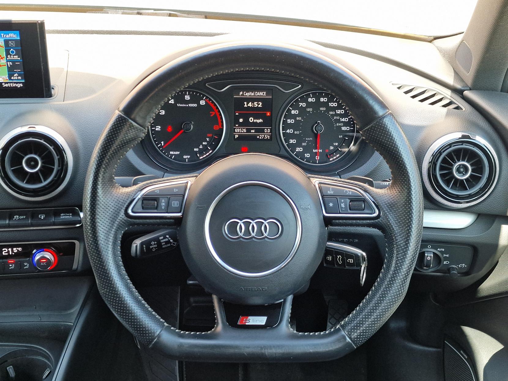 Audi A3 1.4 TFSI CoD S line Sportback 5dr Petrol S Tronic Euro 6 (s/s) (Nav) (150 ps)